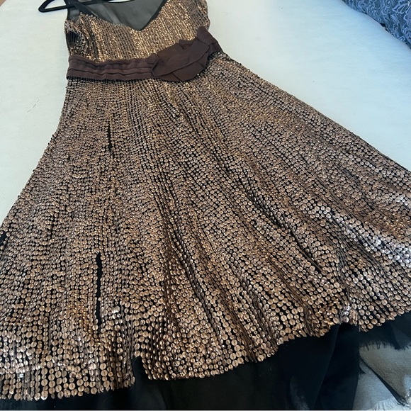 Vintage sequins cocktail and evening dress - Picture 9 of 11